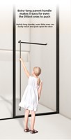 Lineaire minimalistische volledig inbouw glazen schuifdouchedeur geïntegreerde badkamerpartitie prefab badkamer modulaire doucheruimte
