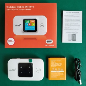 Bộ định tuyến xe hơi không dây 4G LTE Di động với màn hình màu truy cập <span class=keywords><strong>wifi</strong></span> di động - Product Image 4