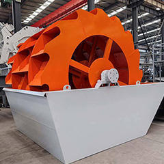 Machine de lavage de sable artificiel la plus populaire, type seau à roues, fournisseur chinois de lave-sable - Product Image 4