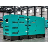 Générateur diesel silencieux triphasé 563 KVA 450KW avec démarrage automatique, démarrage à distance, 480V, châssis ouvert
