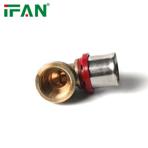 אביזרי לחיצה PEX 16-32 מ\\\"מ זווית זכר, תקן ISO 21003, ביצועים גבוהים, IFAN, פליז - Product Image 6