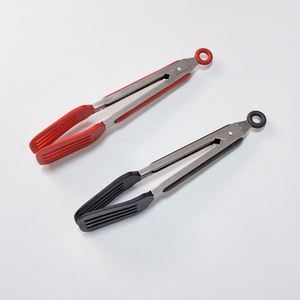 ที่คีบอาหารซิลิโคนแบบมีด้ามจับสแตนเลสขนาด 12 นิ้ว ผลิตตามสั่ง ขายส่ง เป็นมิตรกับสิ่งแวดล้อม ทนทาน - Product Image 4