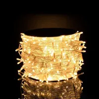 Corda de lâmpadas led cheia de estrelas, decoração externa, nua, para festa, para decoração interna, projeto de iluminação urbano