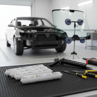 Scellant polyuréthane pour vitres automobiles, imperméable, séchage rapide, adhésif polyuréthane, mastic imperméable, technologie Max