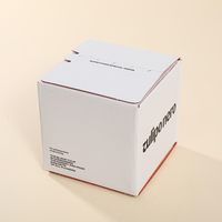 Boîtes d'expédition en carton ondulé imprimées avec logo personnalisé, recyclables