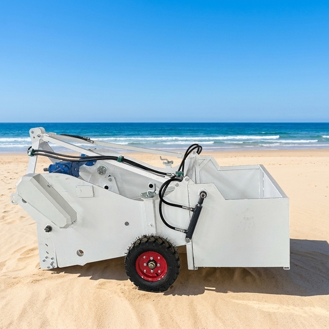 China Hotsell Self-Propelled Beach Cleaner for Along Tourist Coastlines and Port Shoals