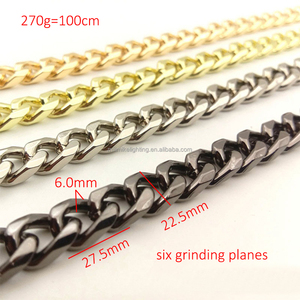 ห่วง<span class=keywords><strong>โซ่</strong></span>โลหะ DIY อะไหล่<span class=keywords><strong>กระเป๋า</strong></span>ถือสำหรับผู้หญิงอุปกรณ์เสริม<span class=keywords><strong>กระเป๋า</strong></span>คาดลำตัว - Product Image 6