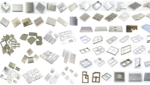 Sheet Metal Fabricate PCB Level <strong>Shielding</strong> <strong>EMI</strong> GPS <strong>Shielding</strong> Cover Gps Shield Can Frame With 22 Years Experience - Product Image 6