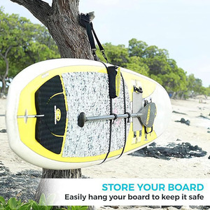 Sangle de transport réglable pour <span class=keywords><strong>planche</strong></span> de SUP, sangle d'épaule pour <span class=keywords><strong>planche</strong></span> de <span class=keywords><strong>surf</strong></span>, sangle de transport pour kayak, sangle de fixation pour kayak pour sports nautiques - Product Image 3
