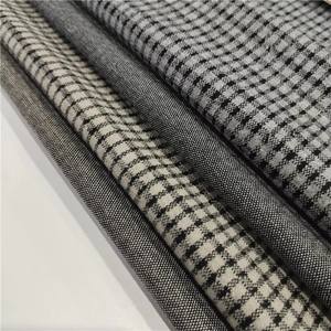 <span class=keywords><strong>Tela</strong></span> Jacquard de Tweed a Cuadros de 400GSM, 76% Poliéster, 21% <span class=keywords><strong>Rayón</strong></span>, 3% Spandex, Diseño Personalizado de Fábrica, Tejido Pesado para Abrigos, Vestidos y Bolsos - Product Image 6