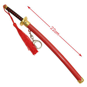 พวงกุญแจโลหะร้อนของเล่น Demon Slayer Shinazugawa <span class=keywords><strong>Genya</strong></span> รูปแบบพวงกุญแจดาบจากผู้ผลิตจีน - Product Image 1