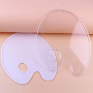 Guanxinbowen — <span class=keywords><strong>Palette</strong></span> de peinture d'artiste, plateau en plastique blanc pour peinture - Product Image 5