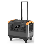 Centrale Électrique Portable 3000W 2688Wh à Onde Sinusoïdale Pure, Batterie LiFePo4, Panneau Solaire MPPT, pour Voiture, Maison, Secours et Extérieur