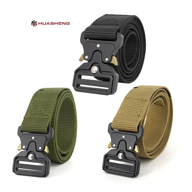 Cinturon verstellbare Tactico Moda Nylon Calidad Cinto Cinturon Tactico Con Engranajes 130cm