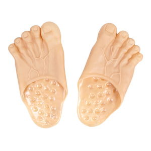 Ciabatte Divertenti a Cinque Dita Stile <span class=keywords><strong>Hulk</strong></span> in Vinile, Simulazione Piedi Nudi, Moda 2025 - Product Image 6