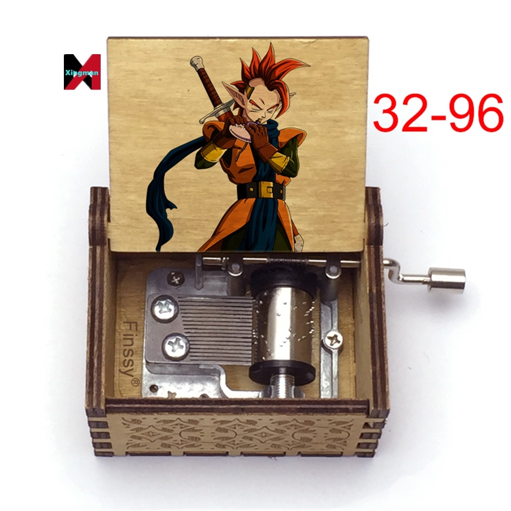 RTS Античная резная деревянная музыкальная шкатулка с ручным приводом, праздничная новогодняя Детская игрушка, музыкальная шкатулка «удивленный Драконий жемчуг z»