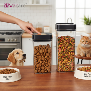 Vacare Manual Vacuum Seal Beverage Container Airtight <b>Large</b> Capacity Storage <b>Bin</b> with Intelligent Vacuum Technology - Product Image 1