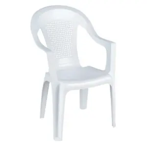 เก้าอี้พลาสติกสำหรับรับประทานอาหารแบบซ้อนเฟอร์นิเจอร์กลางแจ้ง