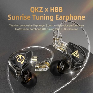 QKZ X HBB Auriculares Intrauditivos Dinámicos de Alta Fidelidad con Bajos, Auriculares Deportivos con Cancelación de Ruido IPX5, Auriculares Intrauditivos Qkz - Product Image 2