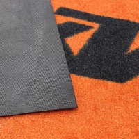 Tapis de sol antidérapant en caoutchouc résistant à l'eau et à l'huile pour garage, moto, scooter