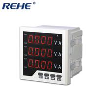 Le plus récent type de compteur d'affichage à LED combiné de 72*72mm triphasé avec compteur de courant RS485 pour la gestion de l'énergie