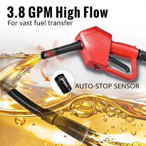 Pompe de transfert de carburant électrique intelligente, batterie USB DC12V, alimentation tout-en-un, pompe à huile avec pince réglable pour divers bidons de carburant - Product Image 3