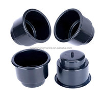Porte-gobelet en plastique de haute qualité Shanghang pour bateau, accessoires pour voiture, camping-car, usage marin, taille personnalisée, noir et blanc, pour boissons