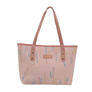 New <b>Large</b> <b>Canvas</b> Tote <b>Bags</b> for Woman Kawaii Cute Woman's Handbags Fashion Rain Bow Color <b>Bags</b> for Commuting - Product Image 5