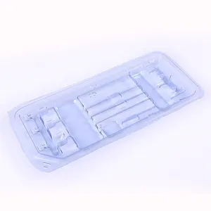 Factory Customized Medical Device Tray Syringe Drug Blister Card Hyaluronic Acid Vial Plastic Insert Tray