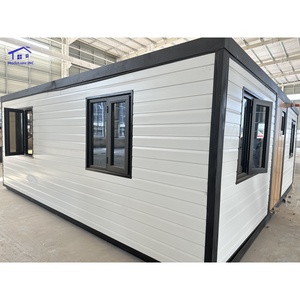 Casas Modulares de Acero de Lujo, Contenedor Expandible de 20 pies/40 pies, Villas Pequeñas de 1-4 Dormitorios, Casa Prefabricada Portátil - Product Image 1