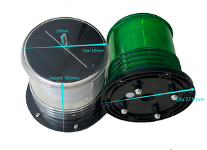 New Uruguay cảnh báo giao thông Đèn LED năng lượng mặt trời đường phố Thùng Cách sử dụng ánh sáng biển đèn cho trống rào cản đường cao tốc ổn định nhấp nháy - Product Image 4