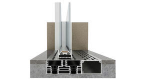 Système de porte et fenêtre pivotante en aluminium moderne, luxueux et étanche, personnalisé pour les entrées de villas et d'appartements - Product Image 2