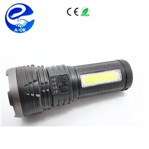 quality plastic mini led flashlight, camping super light lighting tactical flashlight