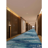 Alfombra Axminster de Alta Definición con Patrón, de Pared a Pared, para Proyectos Hoteleros de Calidad, Fácil de Limpiar y Mantener