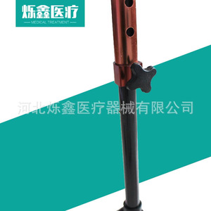 Base de déambulateur à quatre pieds en alliage d'aluminium Jinhui pour aide à la mobilité des personnes âgées SX-200115 - Product Image 4