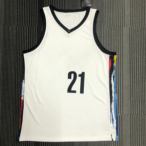 Commercio all'ingrosso USA 24/25 stagione traspirante usura uniforme Design personalizzato ricamo di alta qualità per gli uomini Luka 77 basket Jersey - Product Image 3