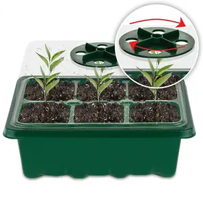 Vasi da vivaio vassoio seme piantina propagazione di avviamento Grow Box germinazione piante da giardino 6 celle