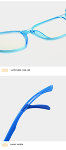 กรอบแว่นตา TR Optical สำหรับเด็ก ป้องกันแสงสีฟ้าจากคอมพิวเตอร์ แว่นตาป้องกันแสงสีฟ้าสำหรับเด็กหญิงและเด็กชาย ขายส่ง - Product Image 6