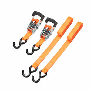 2 uds., 25mm, retráctil para barco, coche, motocicleta, cinturón de amarre de carga, correa de trinquete, amarre - Product Image 3