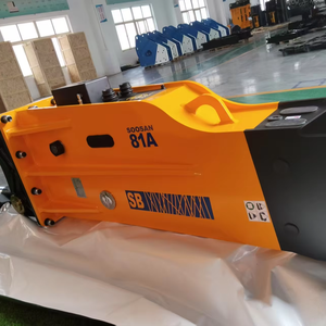 Martillo Hidráulico Tipo Caja SOOSAN SB81A, Cuerpo Principal, Suministro Directo de Fábrica, Garantía de Un Año, Características Estándar Incluidas - Product Image 1