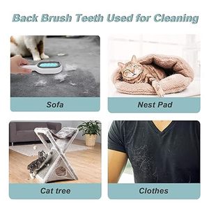 Serviette humide sans rinçage, Peigne nettoyant à l'essence sans rinçage, Peigne de beauté trois-en-un, Peigne pour animaux de compagnie, Produits de beauté et de toilettage pour chiens et chats - Product Image 3