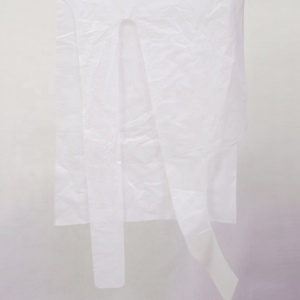 Clara desechable precio bajo pe médica delantal <span class=keywords><strong>de</strong></span> plástico - Product Image 4