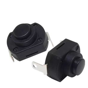 Interruttore per Torcia ad Alta Corrente HM 10A 250V 13mmx18mm KAN-9 Interruttori a Pulsante 2p Piedini Piatti Piedini Piegati - Product Image 1