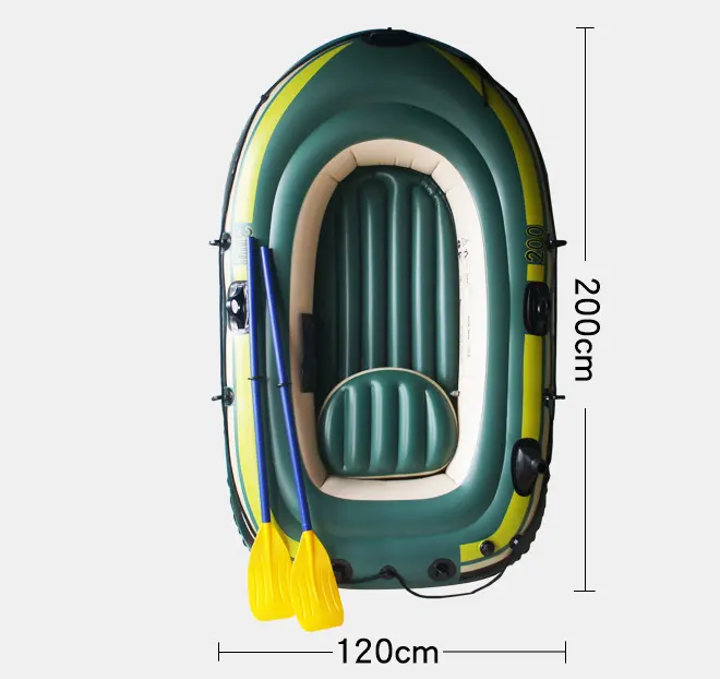 PVC water inflatable boat outdoor water equipment inflatable fishing boat drifting rubber boat