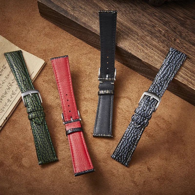 Orologio Personalizzato Cinturino Orologio Pelle Di Squalo Apple