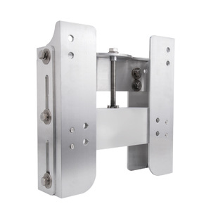 Support de moteur hors-bord marin réglable manuellement pour réparation et remplacement de moteur, couleur argent - Product Image 1