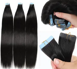 Best quality virgin vietnam human hair Double Straight tape hair extension wholesale prices