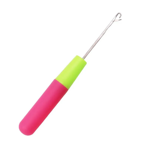 Outil de crochet <span class=keywords><strong>pour</strong></span> cheveux, crochet en plastique <span class=keywords><strong>pour</strong></span> tissage de cheveux, aiguilles à crocheter <span class=keywords><strong>pour</strong></span> dreadlocks - Product Image 1