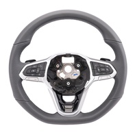 Volante de Cuero para VW Mk7 Polo Golf Mk6 Jetta Scirocco Carbon T6 Venta al por Mayor de Fábrica gti