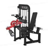 Machine professionnelle de musculation des quadriceps et des ischio-jambiers à charge libre pour extensions et curls des jambes en salle de sport